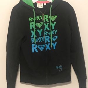Women’s Roxy zip up hooded jacket